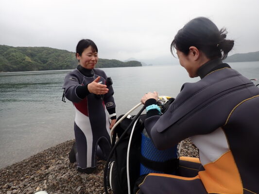 久しぶりのダイビングも安心サポート！【リフレッシュダイビング】